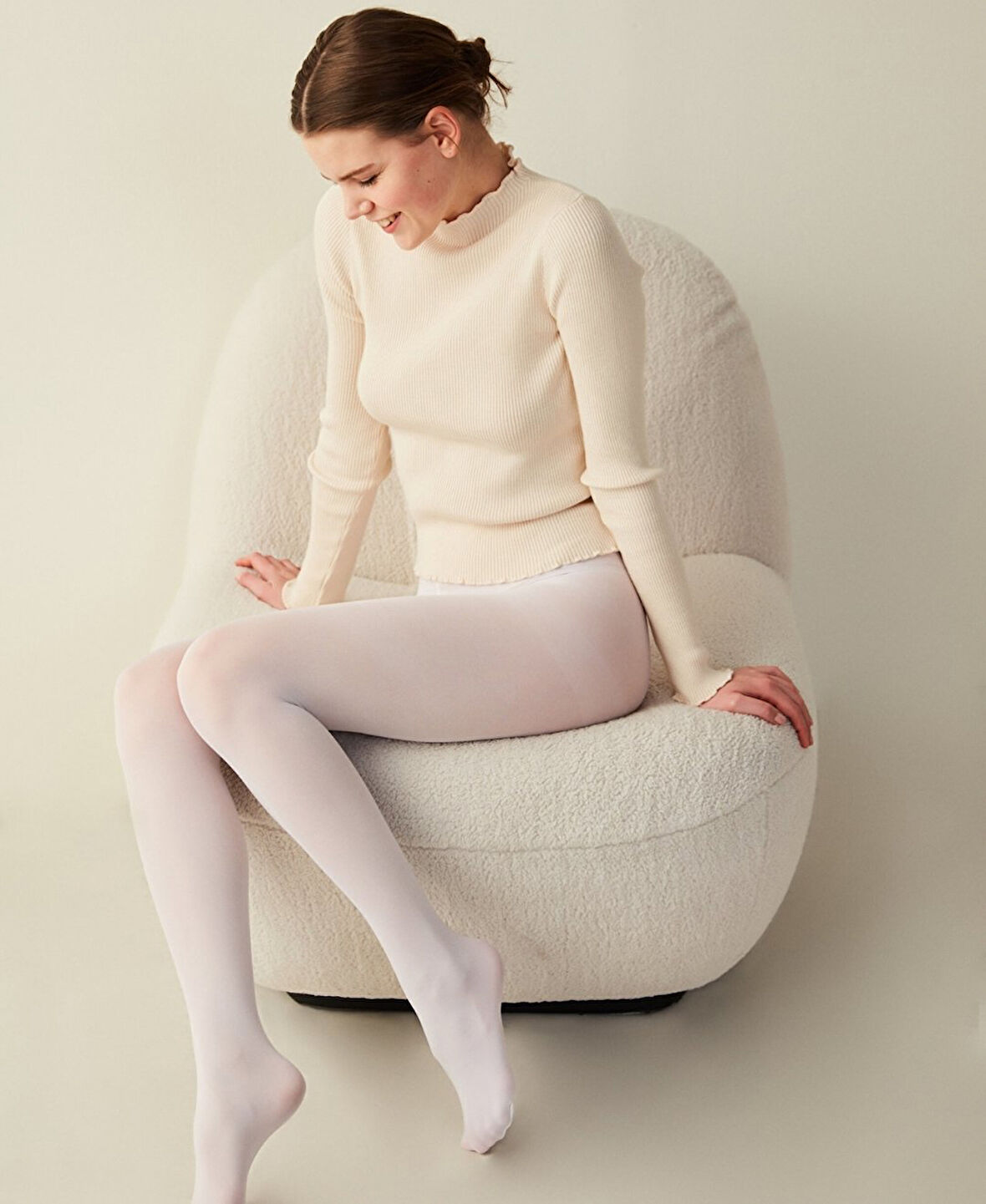 Penti 40 Den Micro Mat Ağlı Burunlu Box Body Opak Kulotlu Çorap