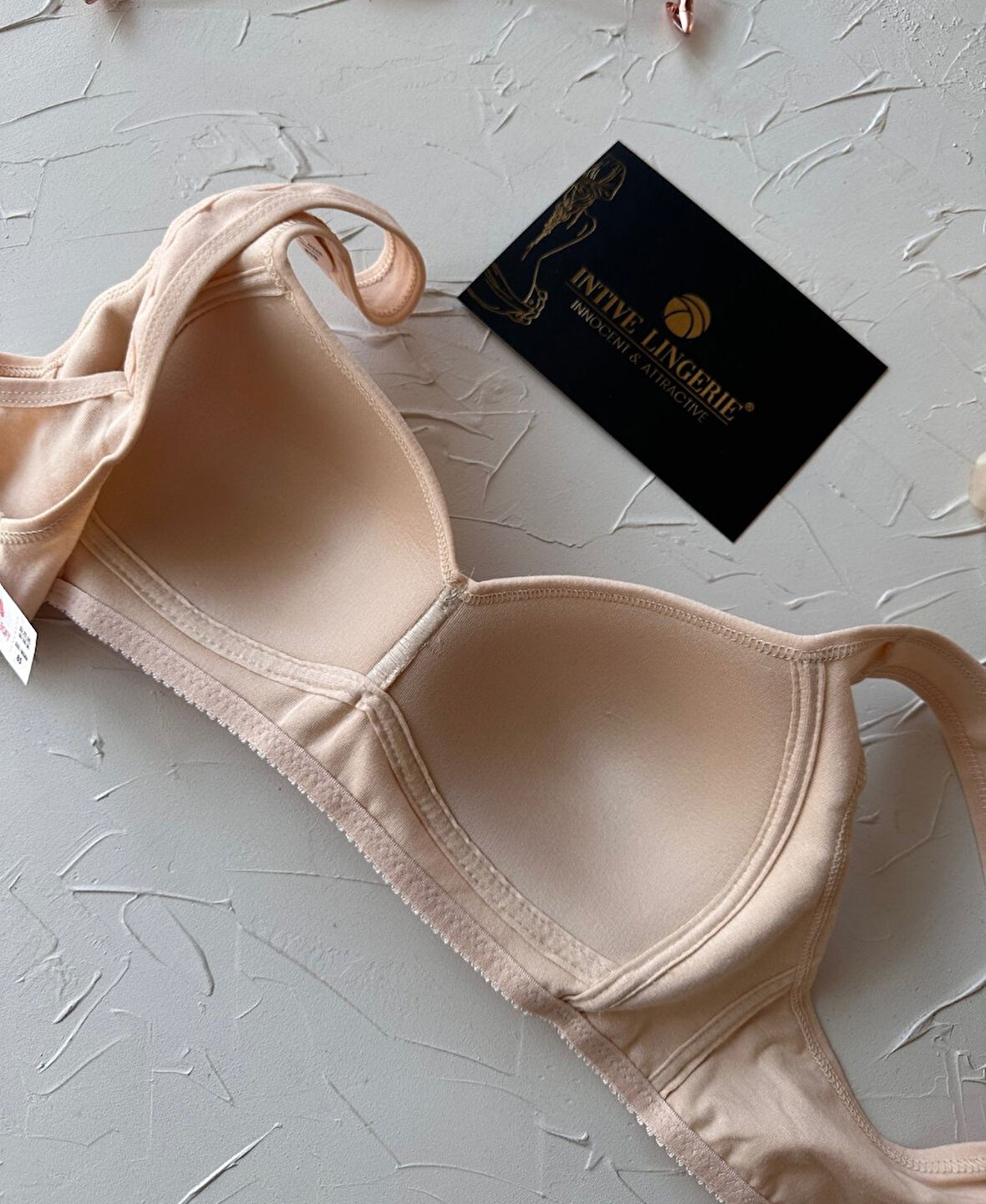 Louisa %85 Pamuklu Balesiz C Cup Toparlayıcı Penye Kalın Askılı 2'li Sütyen