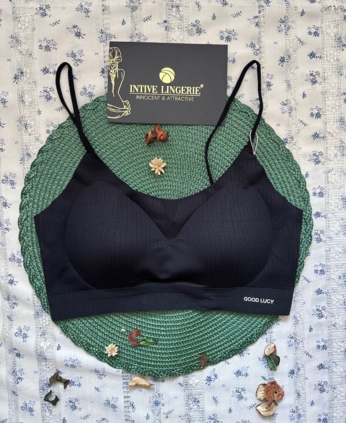 Valentina Fitilli İnce Askılı Hafif Destekli Kopçasız Dikişsiz Lazer Kesim Bralet/Sütyen/Büstiyer