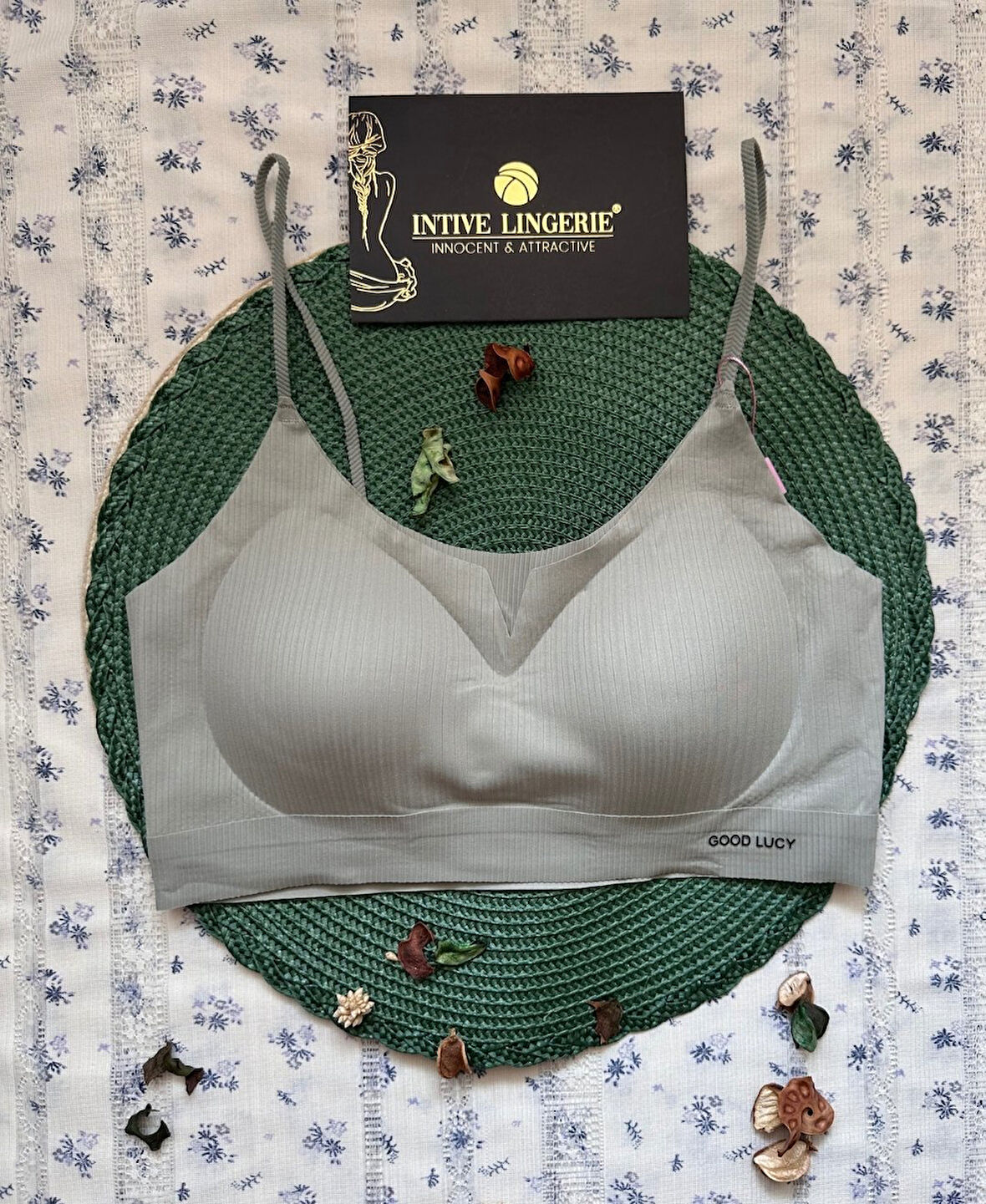 Valentina Fitilli İnce Askılı Hafif Destekli Kopçasız Dikişsiz Lazer Kesim Bralet/Sütyen/Büstiyer