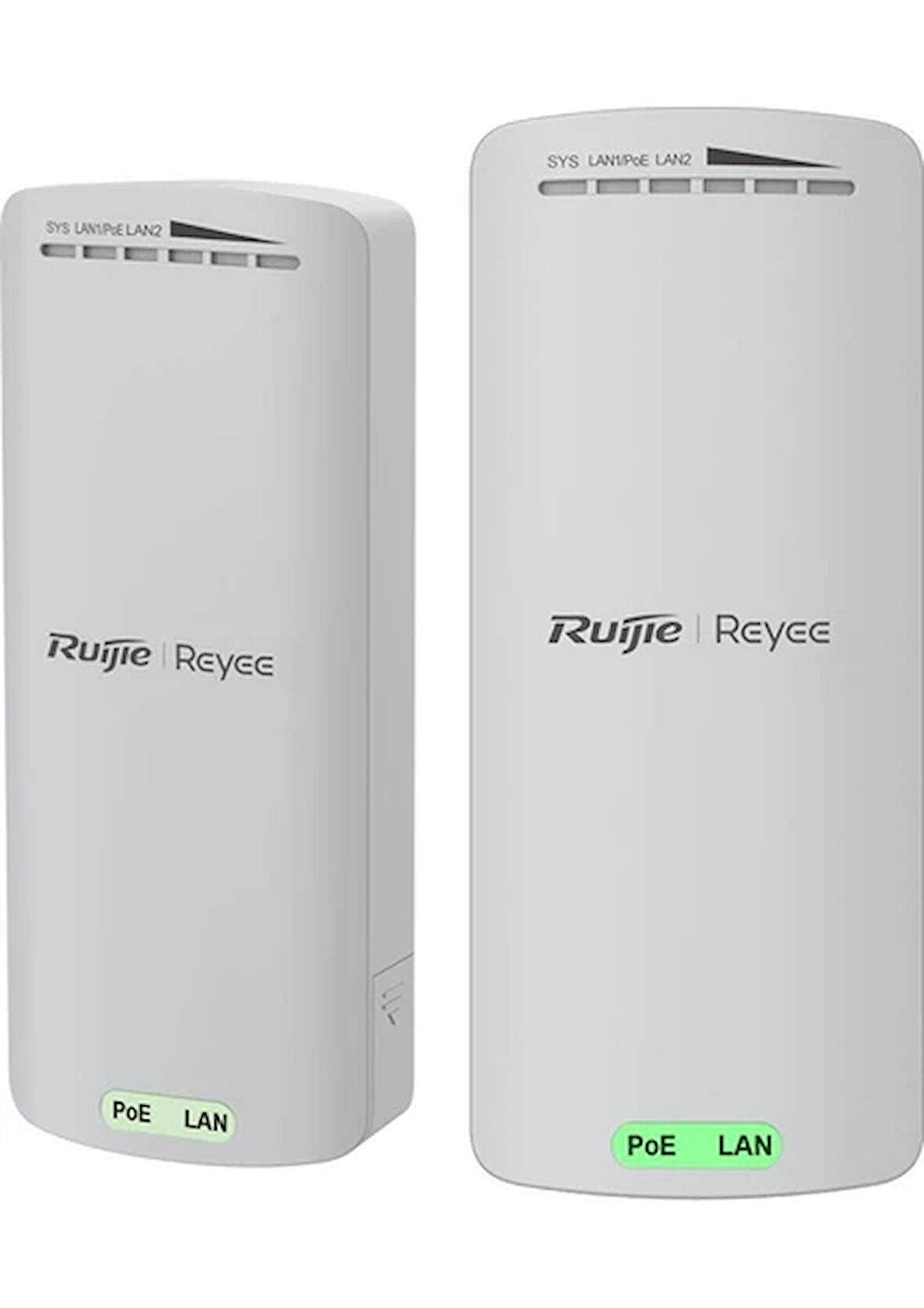 RUIJIE Reyee RG-EST100-E 2 Port 300Mbps Outdoor Access Point (500Mt Noktadan Noktaya) (2li Set)