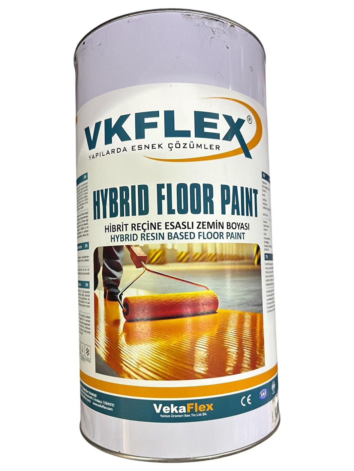 Ennalbur Vkflex Hybrid Floor Zemin Boyası 5 Kg  Ral 3020