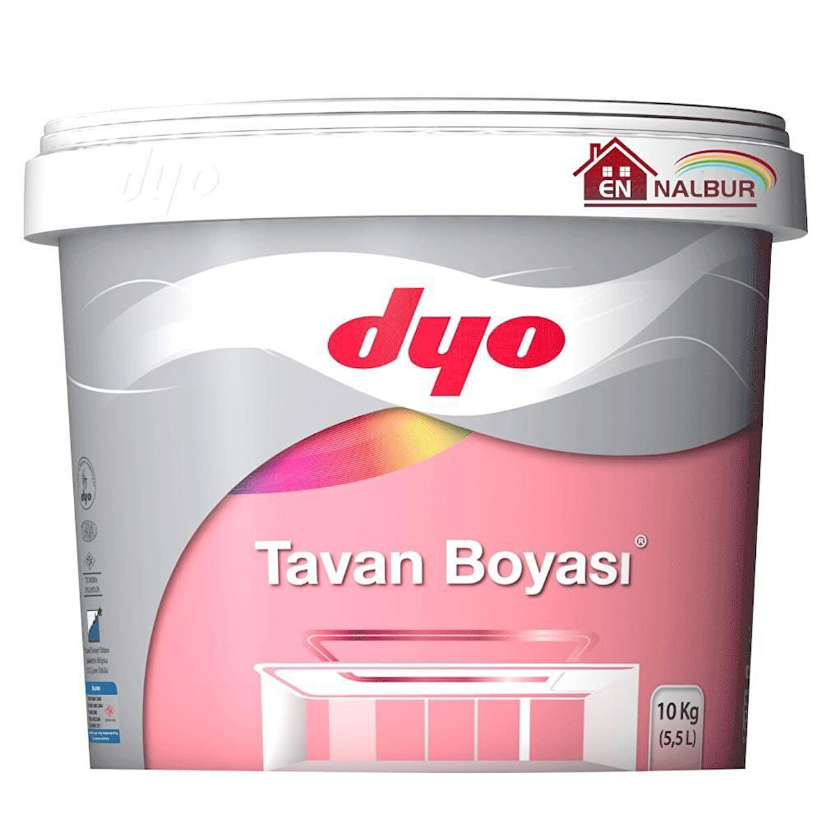 Dyo Tavan Boyası 10 Kg Beyaz