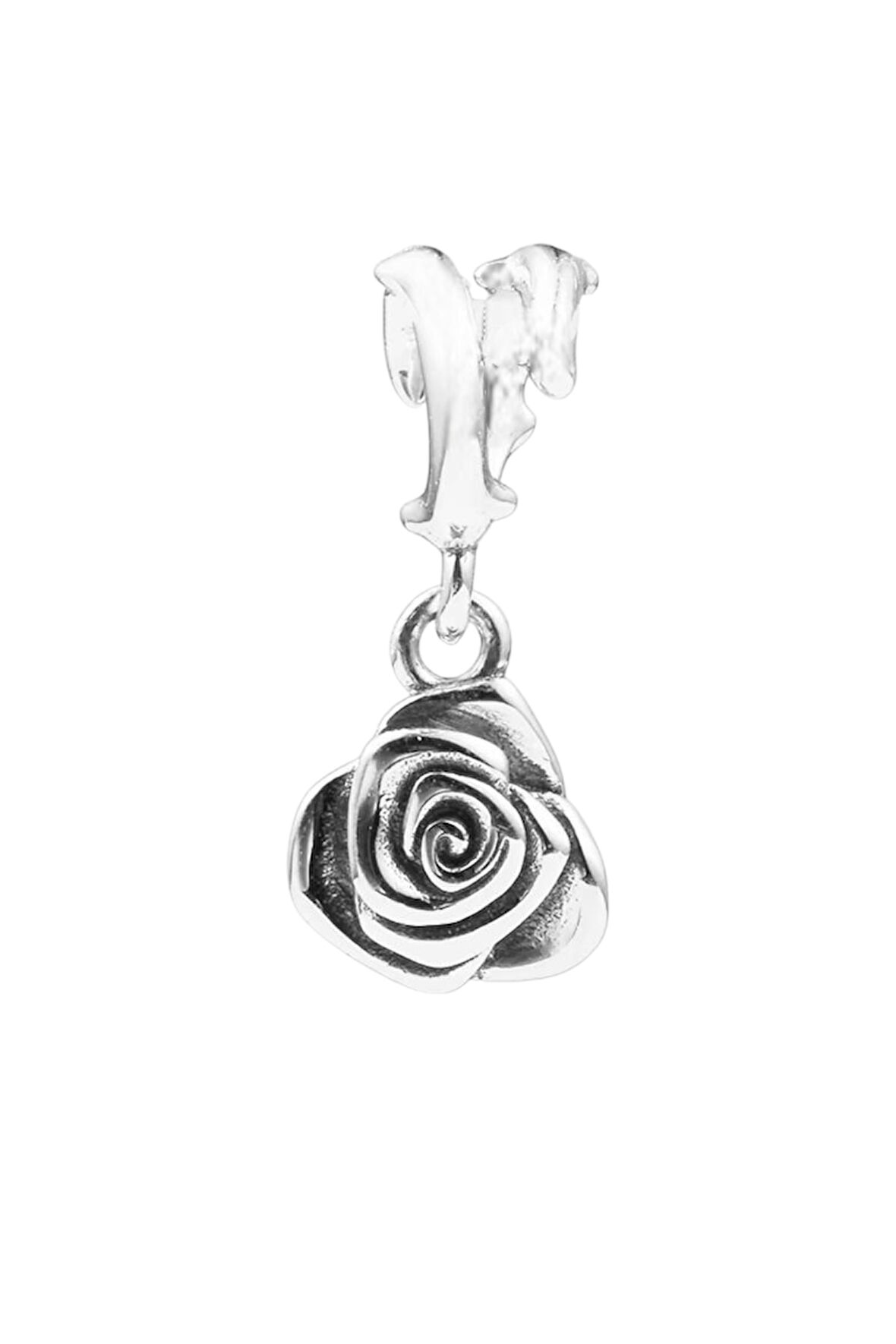 Sallantılı Gül Dalı Charm
