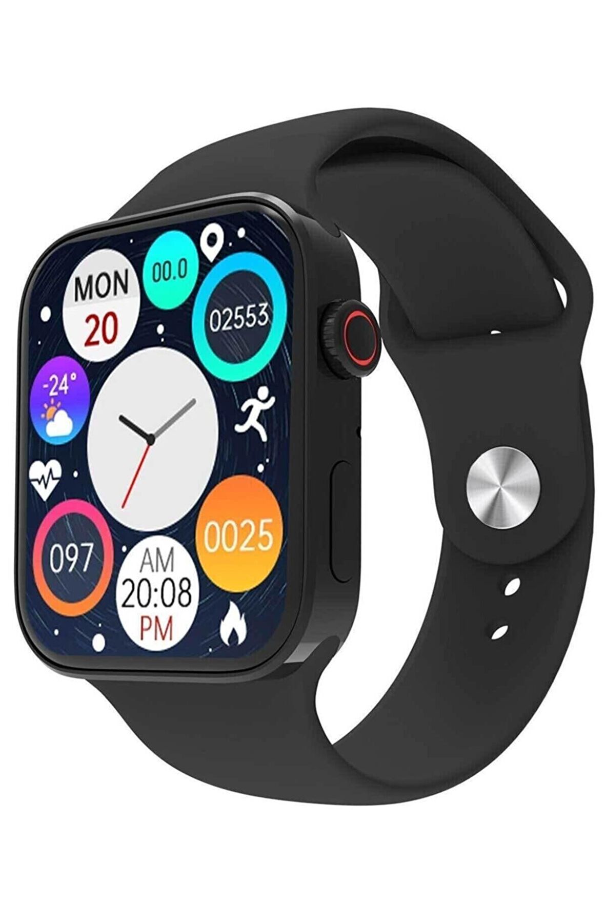 Pazariz Watch 7 Pro Max Siyah Akıllı Saat