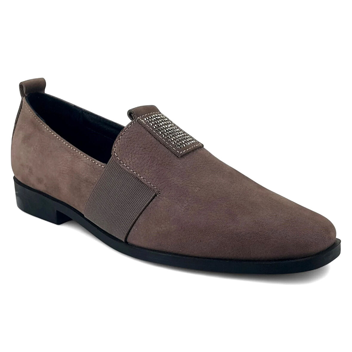 Mammamia 710 25KA Kadın Günlük Ayakkabı Vizon Nubuk