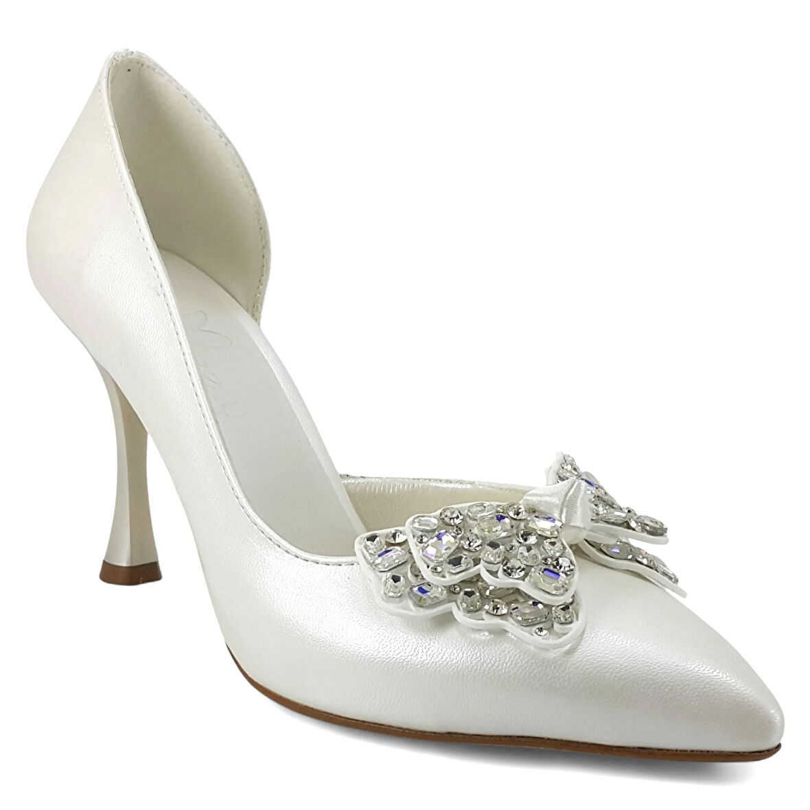 Beety 222 23 25KA Kadın Abiye Ayakkabı Sedef