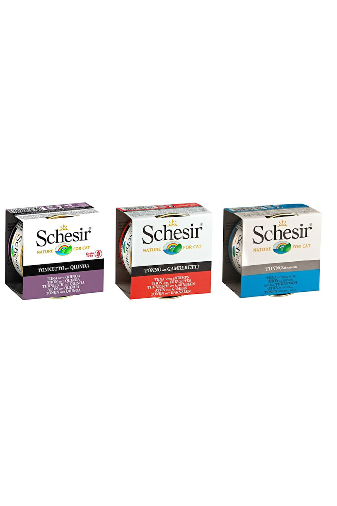 Schesir Karma Kedi Konservesi 85 Gr. X 3 Adet