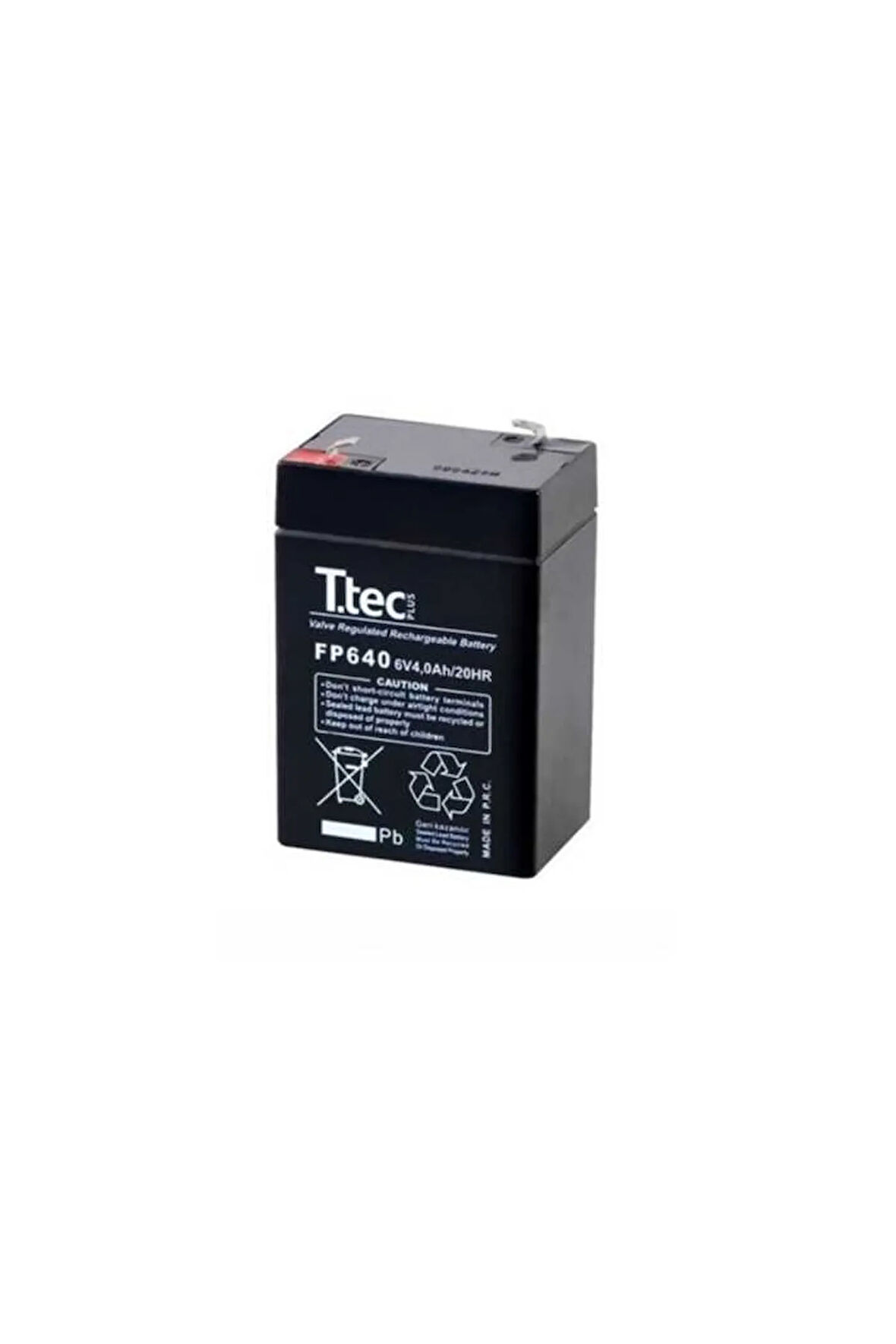 Ttec 6V 4AH Bakımsız Kuru Akü (4434)