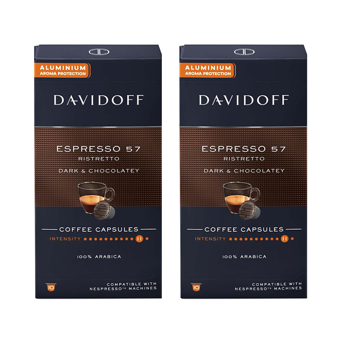 Davidoff Nespresso Uyumlu Kapsül Kahve Espresso 57 / 2 x 10 adet