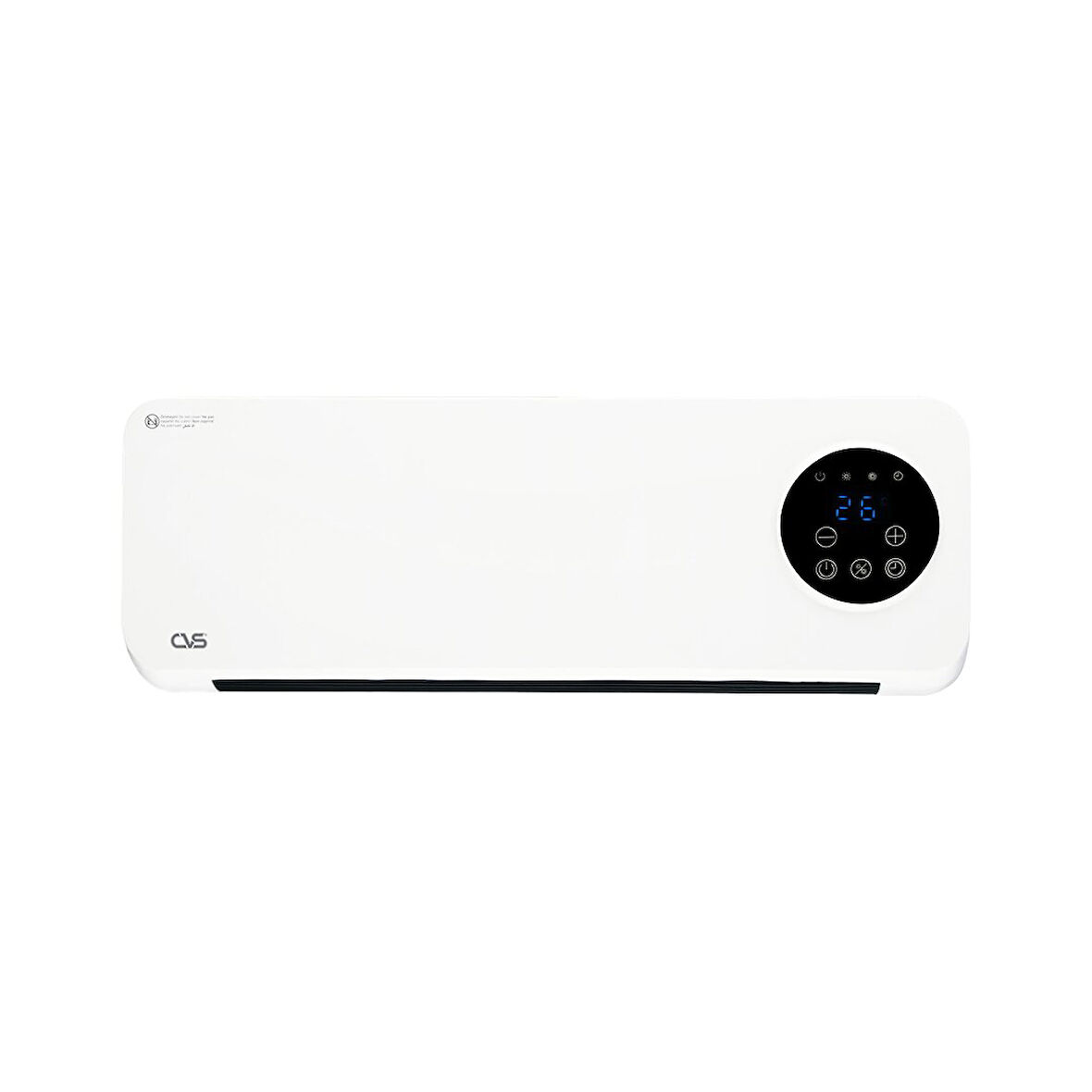 KUMANDALI SOĞUK - SICAK DUVAR TİPİ FANLI ISITICI LED DOKUNMATİK DİJİTAL EKRAN 2000W DN-3053  GO5060Gok181215