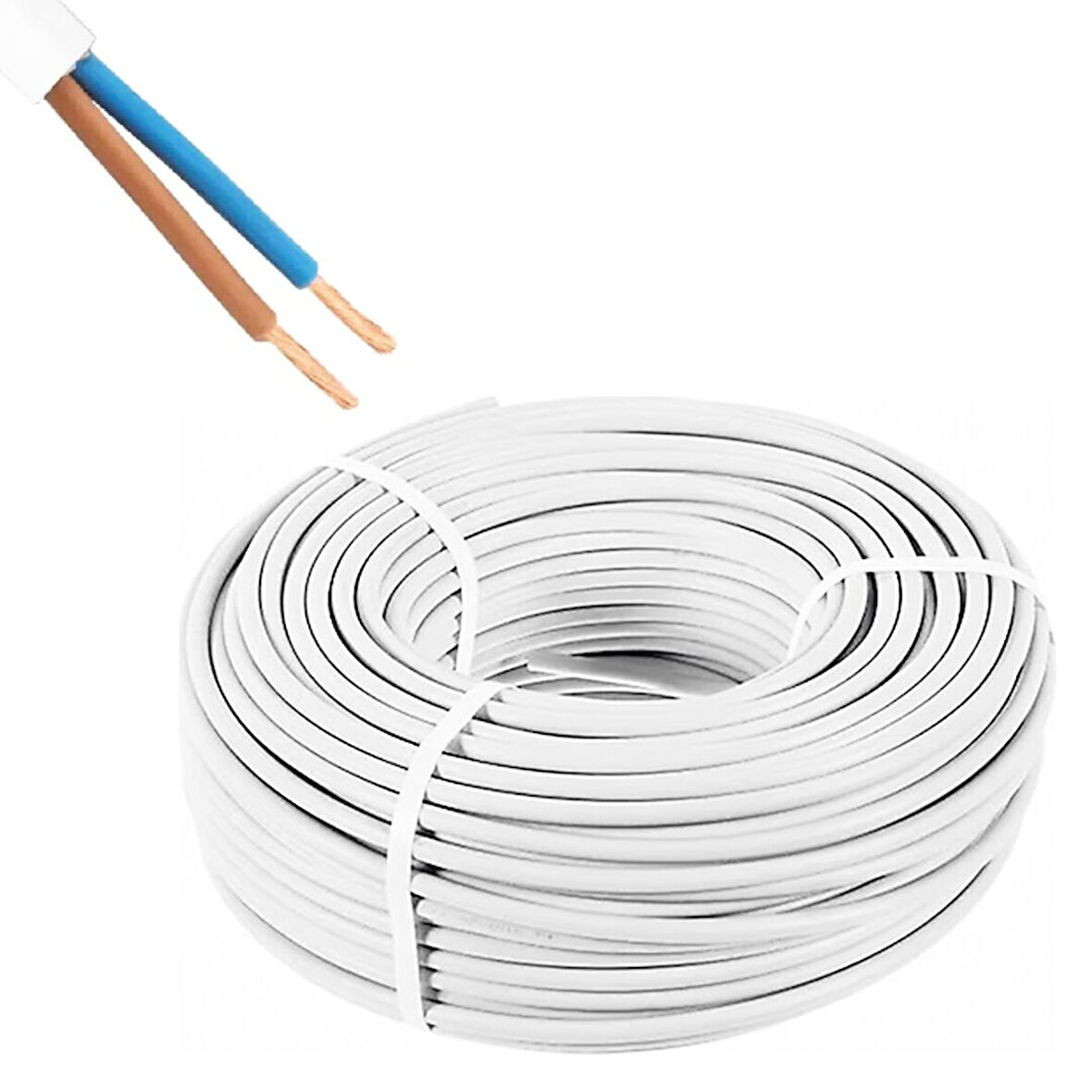 TOROS KABLO H05VV-F TTR CCA 2X2.5MM KABLO 100MT  GO5060Gok101211