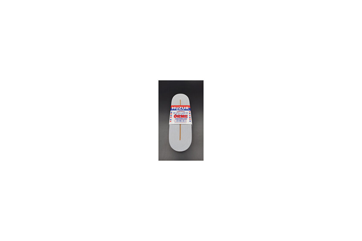 BEYAZ - 2.5CM PAÇA LASTİK GENİŞ 10MT.  GO50607927580