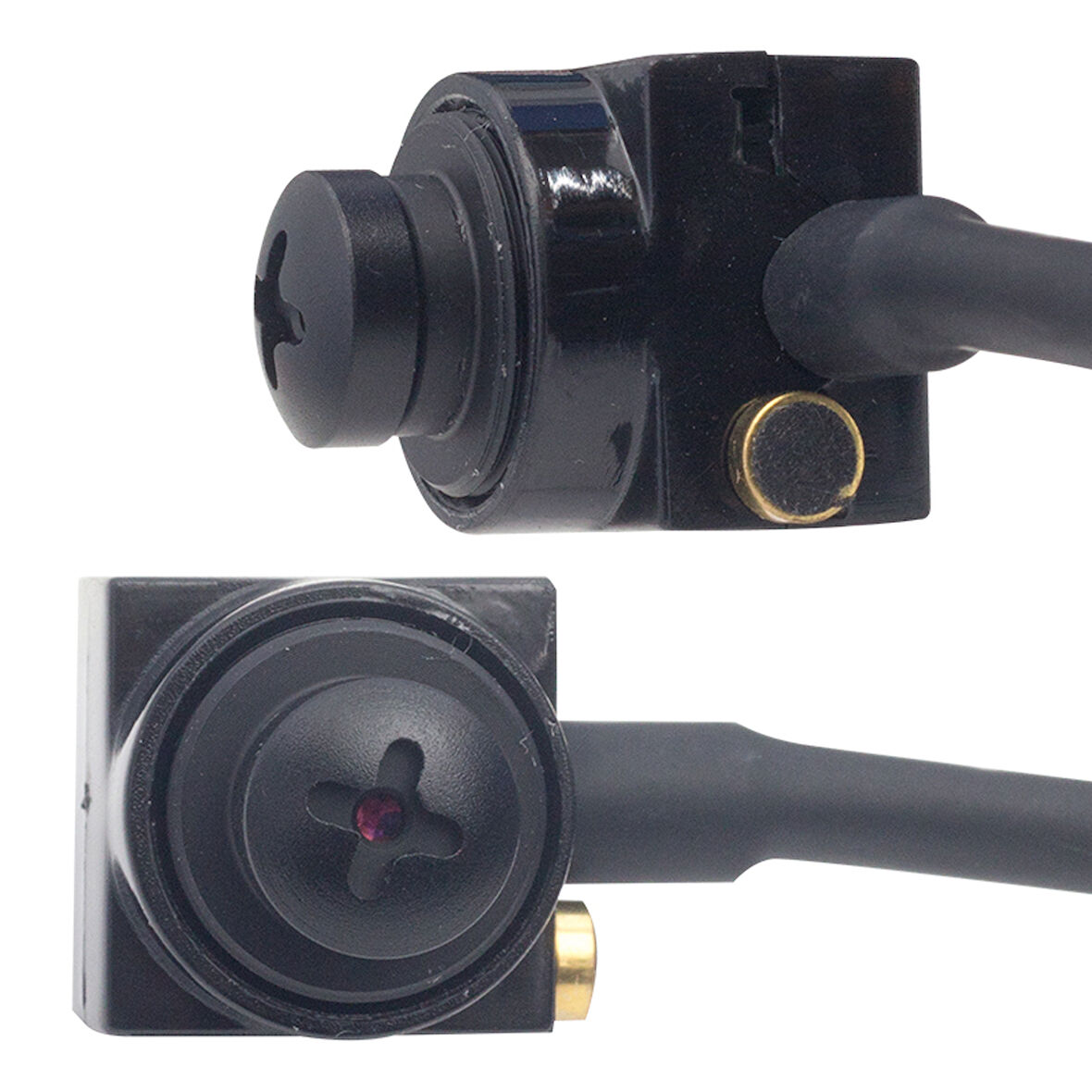 3.6MM 800 TVL 1/4 SENSOR MİKROFONLU SİYAH VİDA MODEL MİNİ KAMERA  GO506089MT-19311