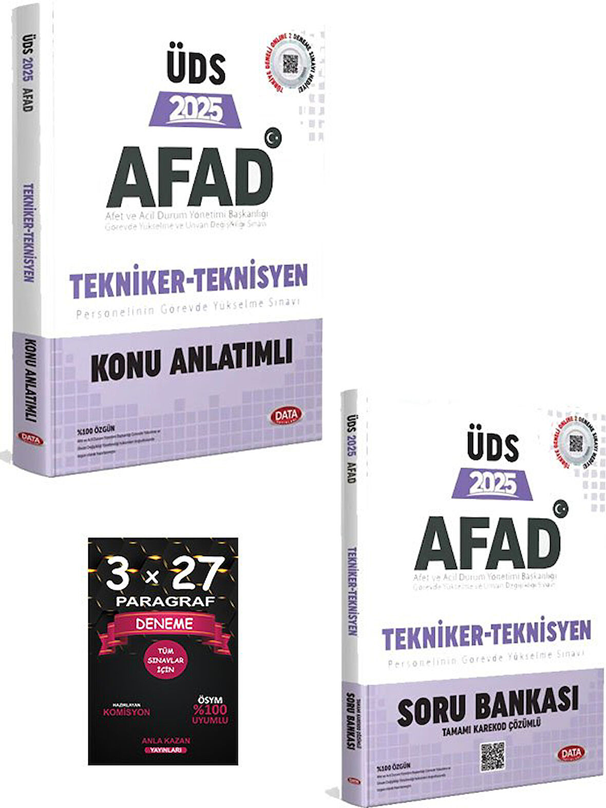 Data AFAD Tekniker - Teknisyen ÜDS Konu+Soru