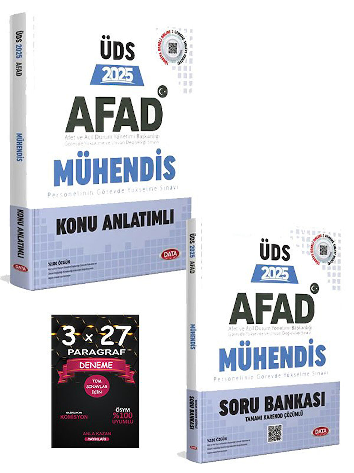 Data AFAD Mühendis ÜDS Konu + Soru