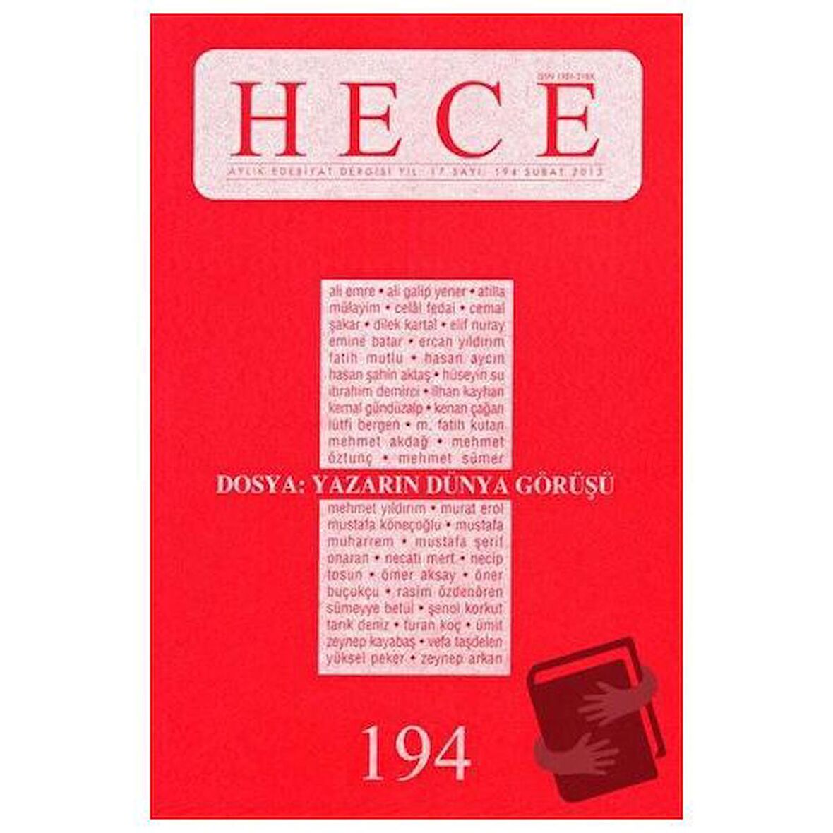 Hece Aylık Edebiyat Dergisi Sayı: 194