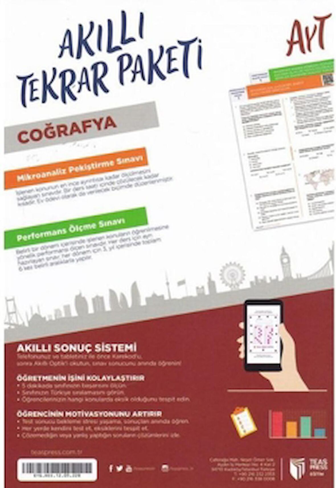 AYT Coğrafya Akıllı Tekrar Paketleri