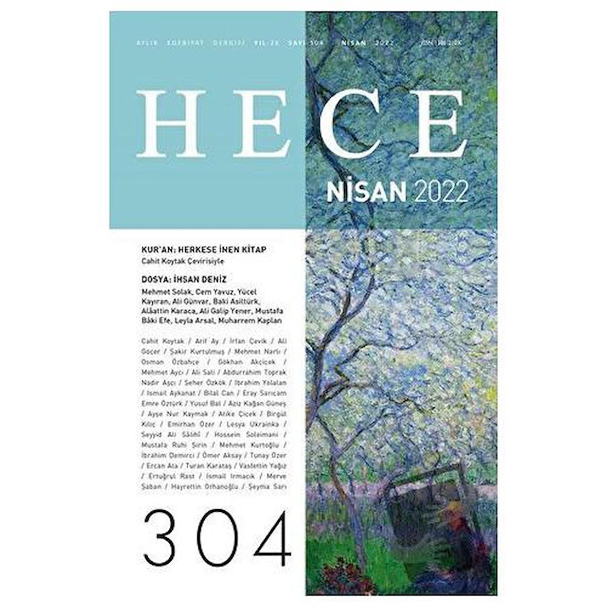 Hece Dergisi Sayı: 304 - Nisan 2022