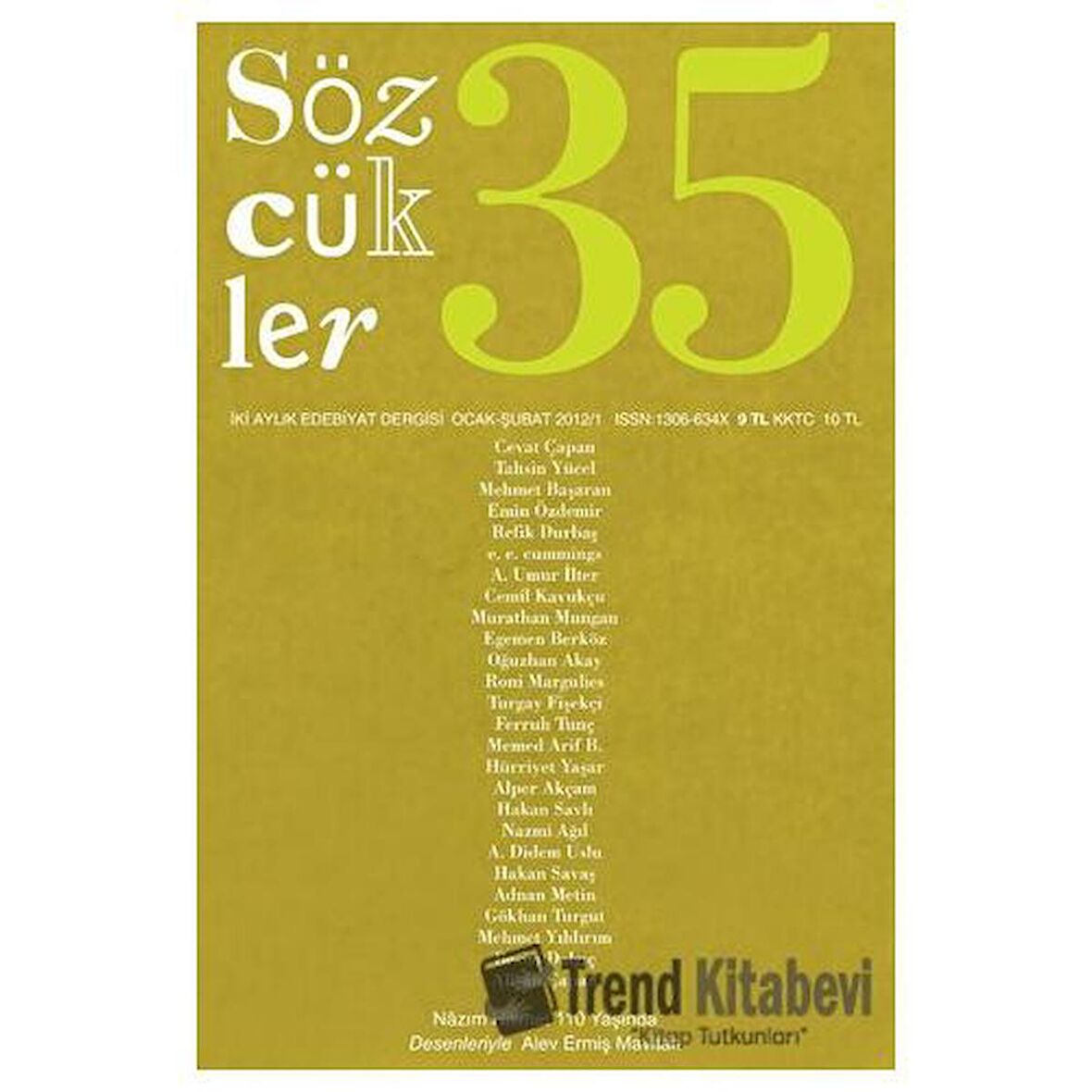 Sözcükler Dergisi Sayı: 35 Ocak - Şubat 2012