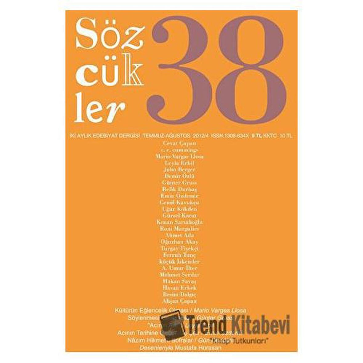 Sözcükler Dergisi Sayı: 38 Temmuz - Ağustos 2012