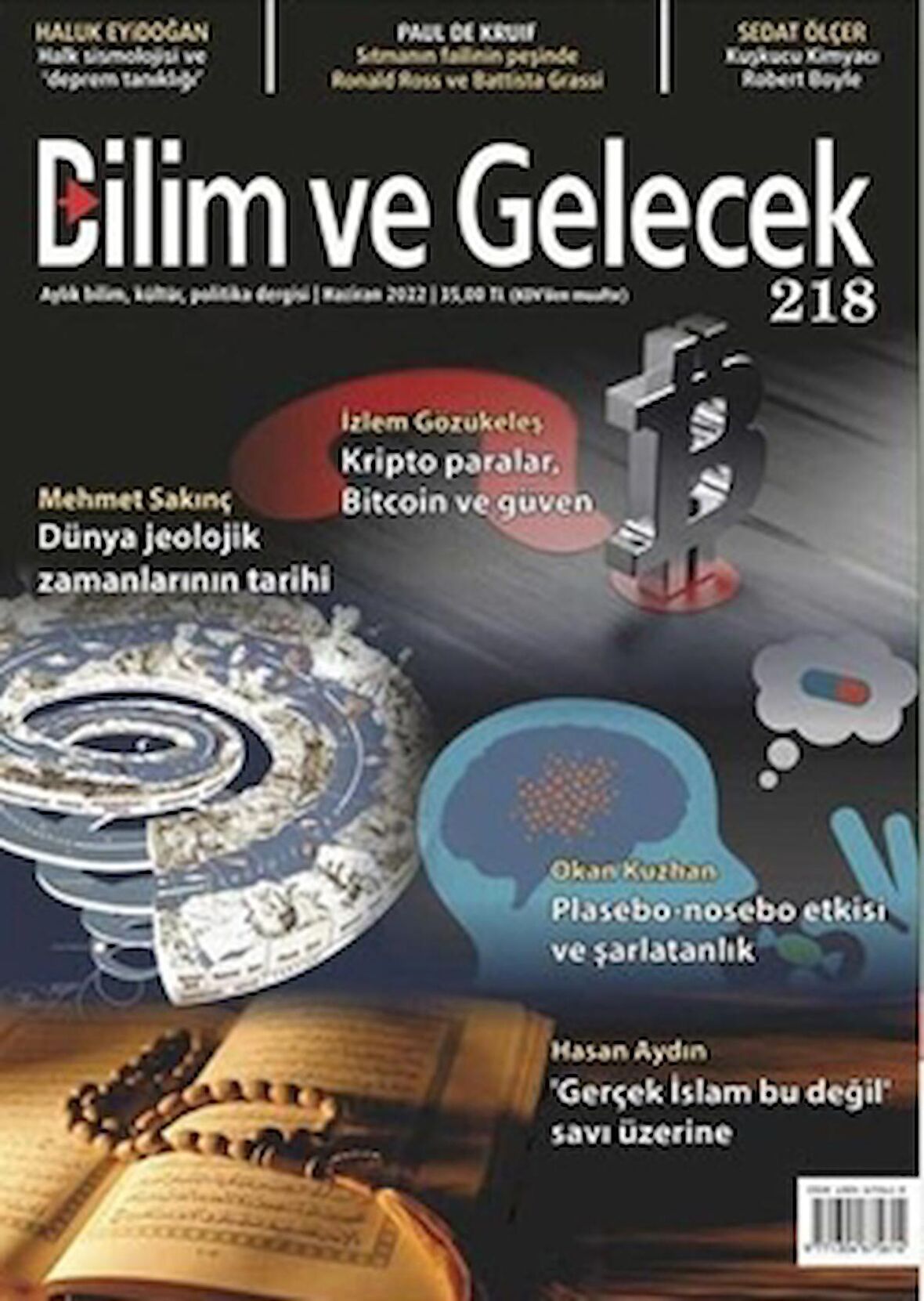 Bilim ve Gelecek Dergisi Sayı: 218 Haziran 2022