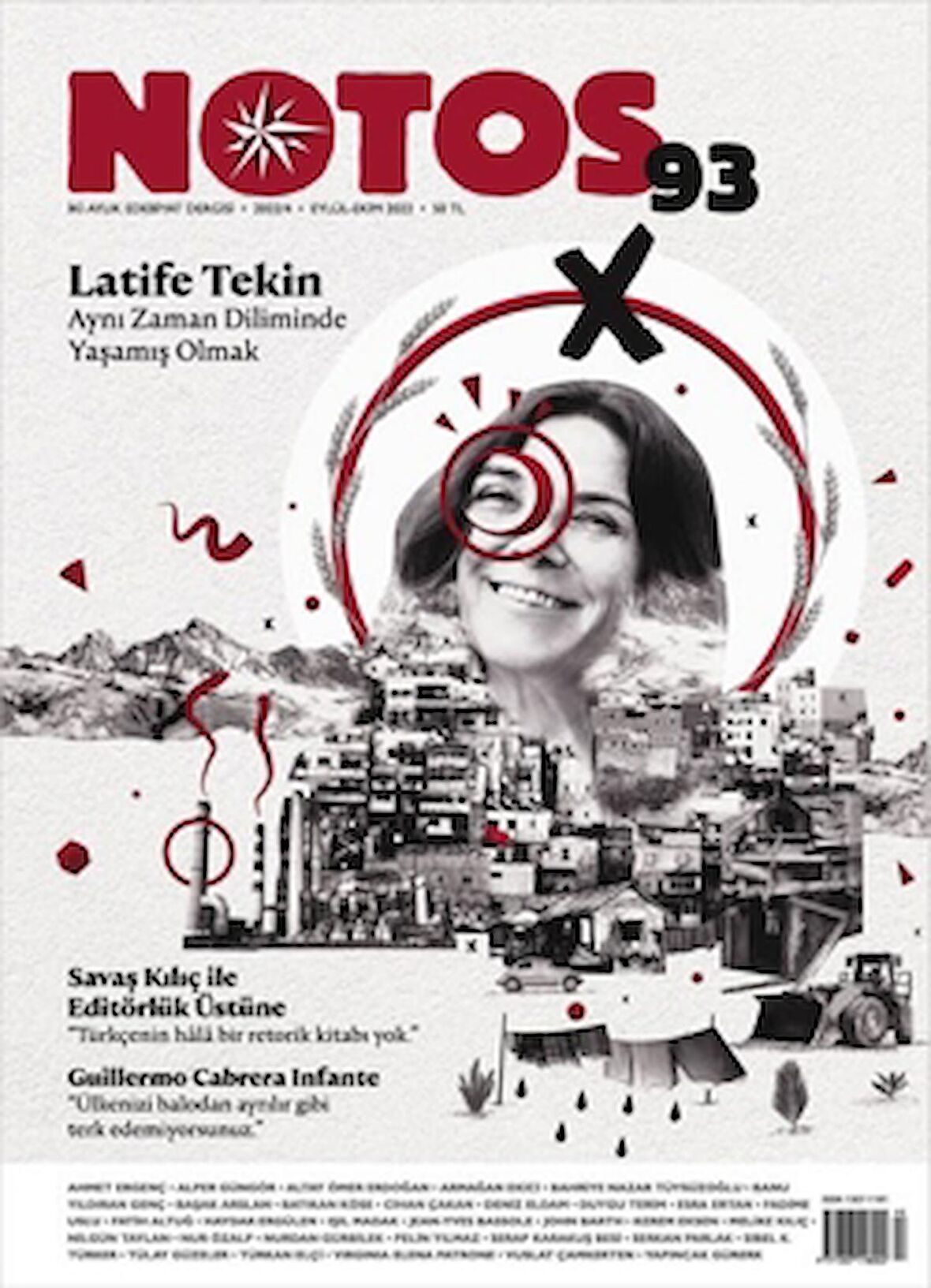 Notos Öykü İki Aylık Edebiyat Dergisi Sayı: 93 Eylül - Ekim 2022