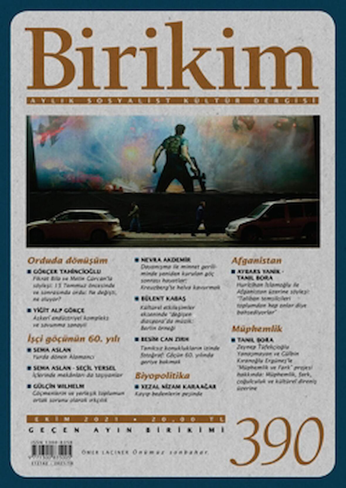 Birikim Aylık Sosyalist Kültür Dergisi Sayı: 390 Ekim 2021