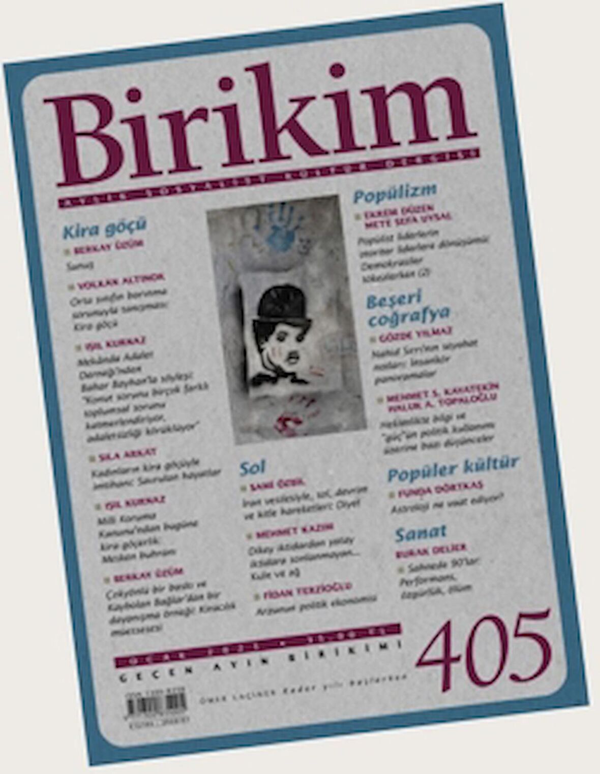 Birikim Aylık Sosyalist Kültür Dergisi Sayı: 405 - Ocak 2023