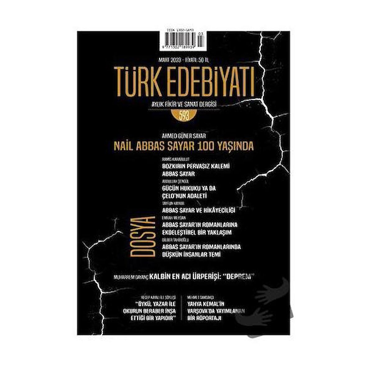 Türk Edebiyatı Dergisi Sayı: 593 Mart 2023