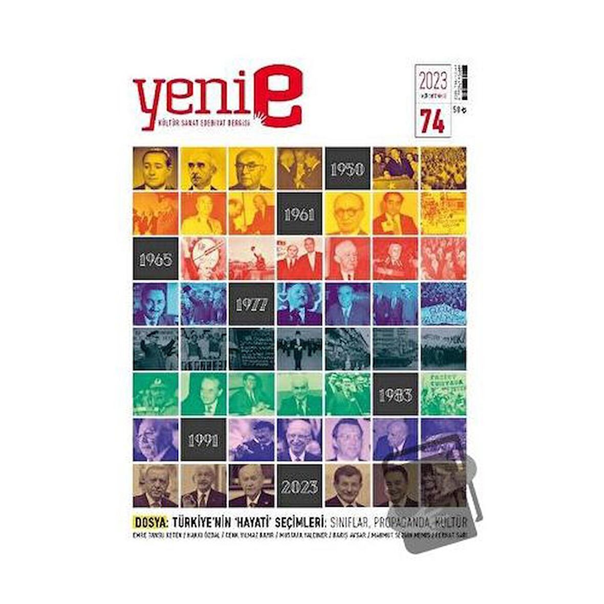Aylık Kültür Sanat Dergisi Sayı: 74 2023