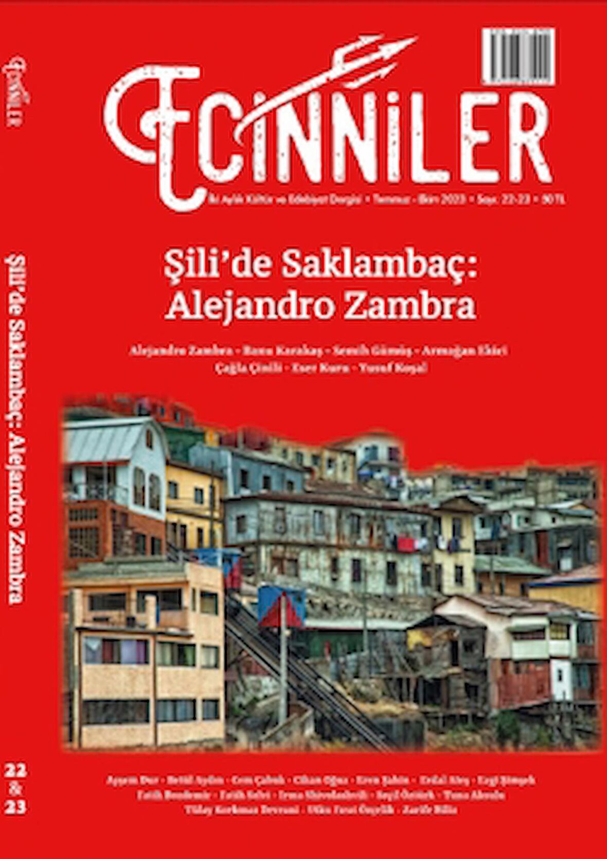 Ecinniler: İki Aylık Kültür ve Edebiyat Dergisi Sayı: 22-23 Temmuz - Ekim 2023