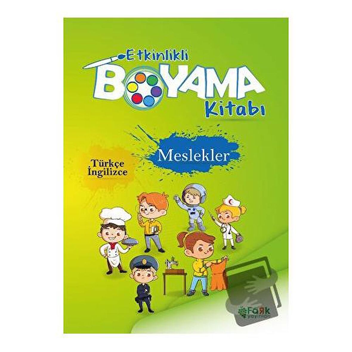 Etkinlikli Boyama Kitabı Meslekler