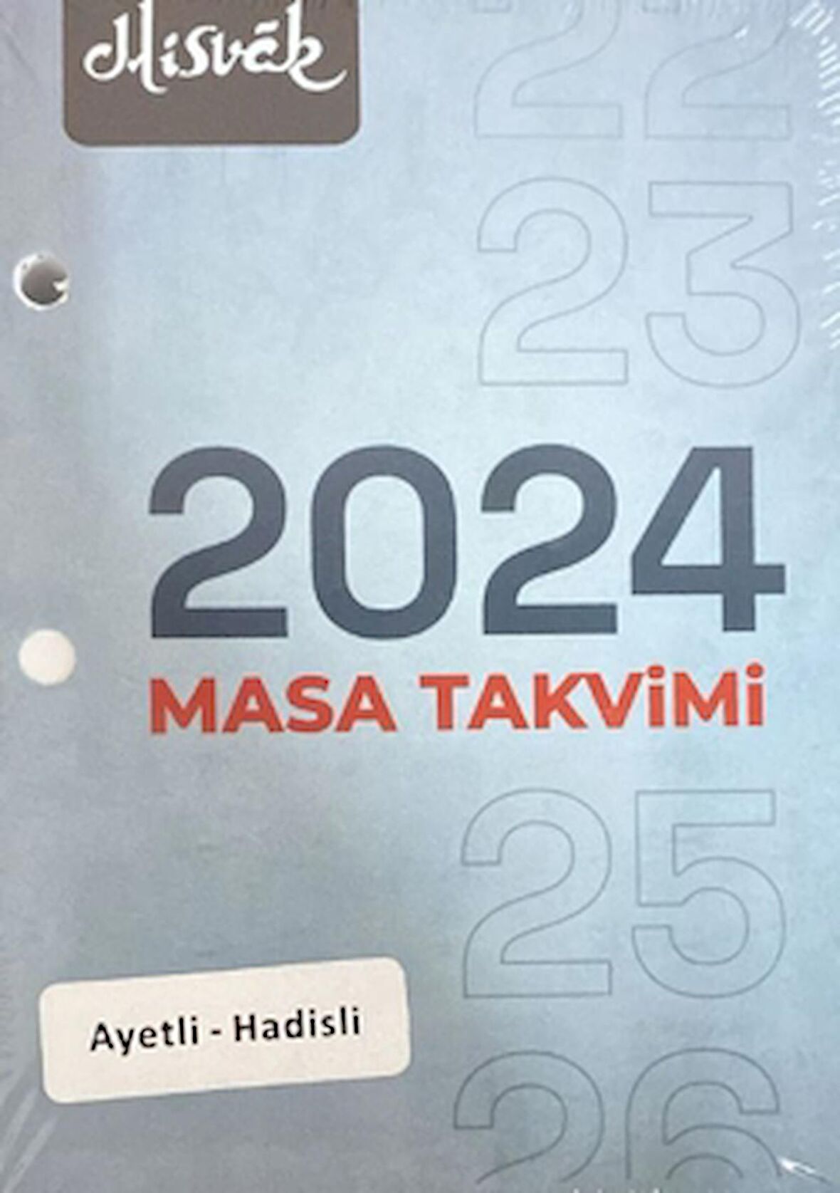 Masa Takvimi 2024 (Ayetli - Hadisli)