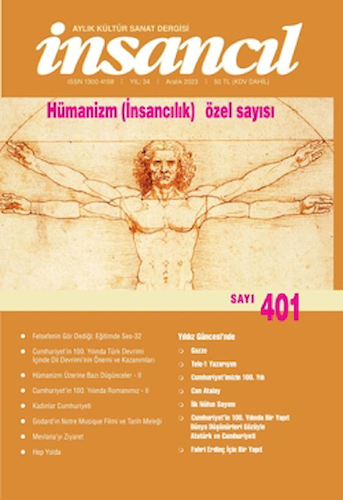 İnsancıl Dergisi Sayı: 401 Aralık 2023