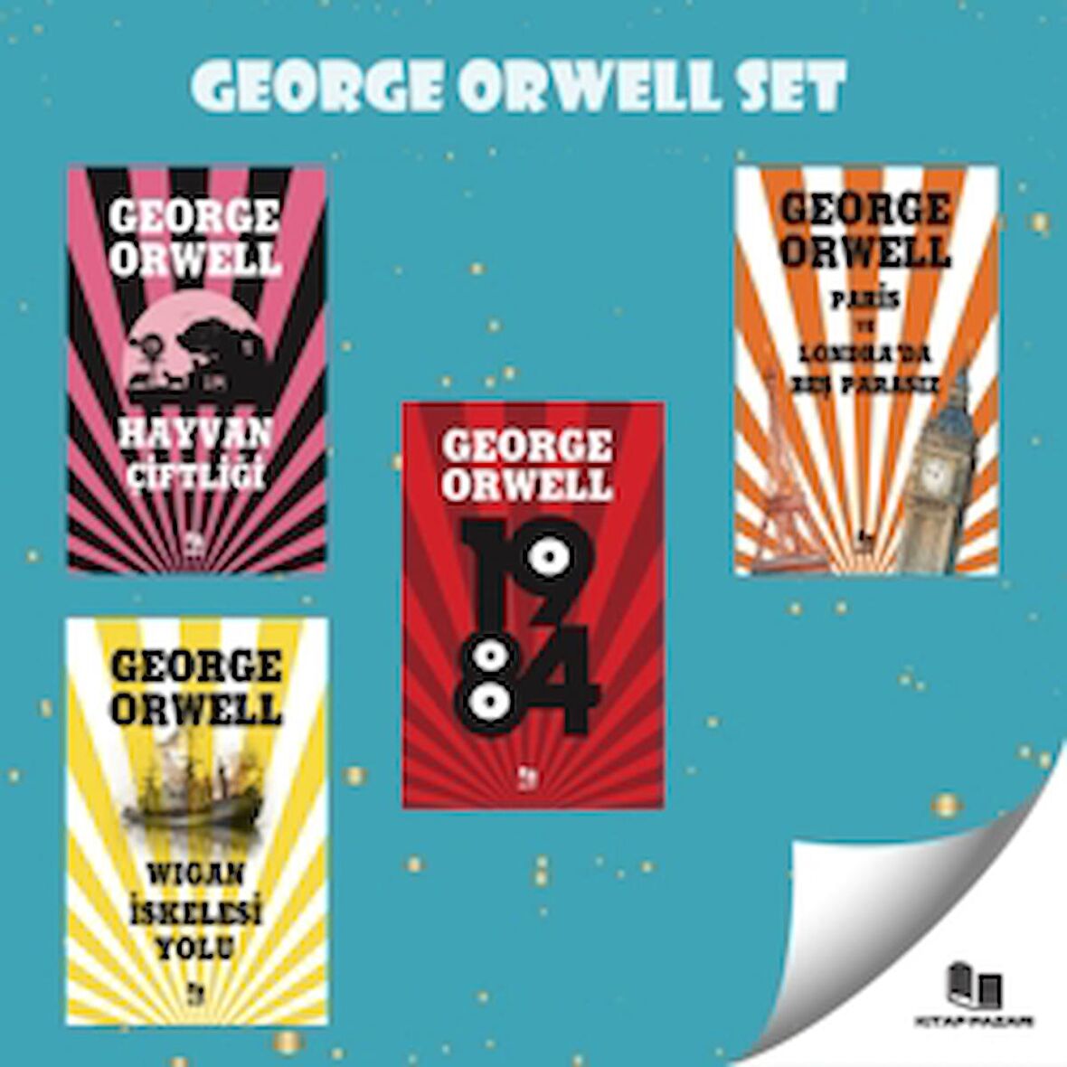 George Orwell Seti (4 Kitap)