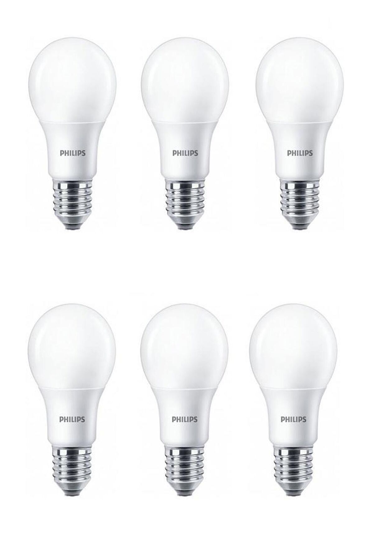 Philips 13W Led Ampul Beyaz 6500K E27 Duy (6 Adet)