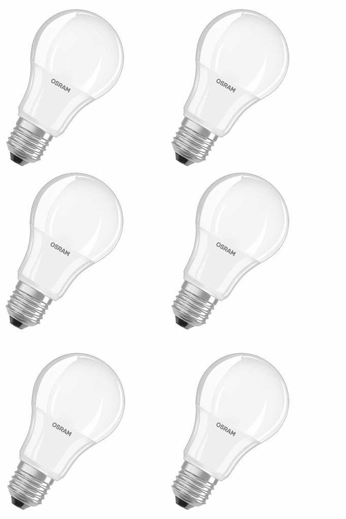 Osram 4,9W (40W) E27 Mini Led Ampul 2700K Sarı 6 Adet Avize Led Lamba