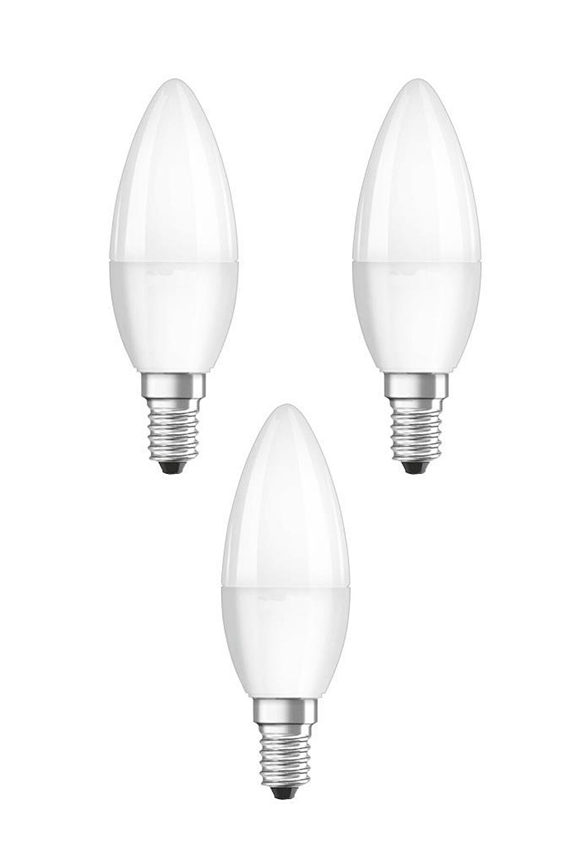 Şahnet 6W Led Mum Ampul Beyaz Işık 6500K 3 Adet - E14