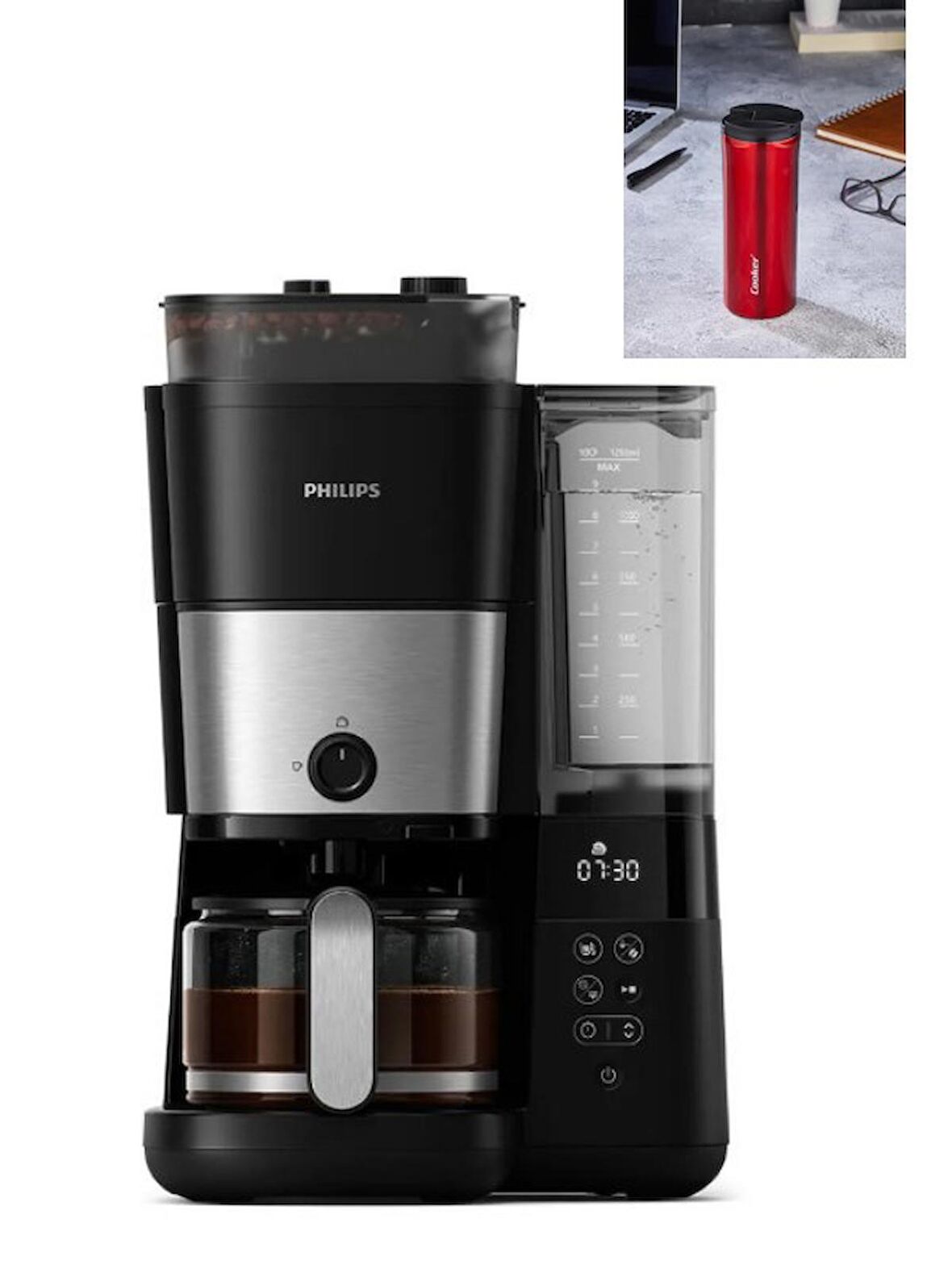 Philips HD7888/01  All-In-1 Brew Öğütücülü Filtre Kahve Makinesi