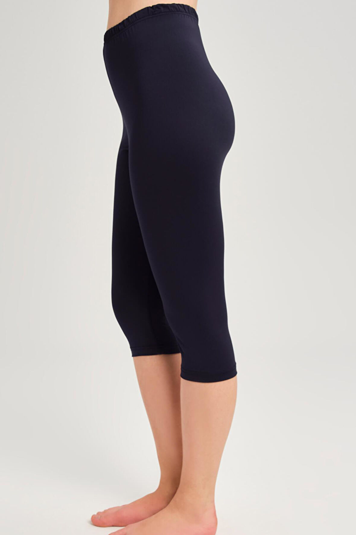 Haşema Lacivert Kısa Yüzücü Taytı 2187