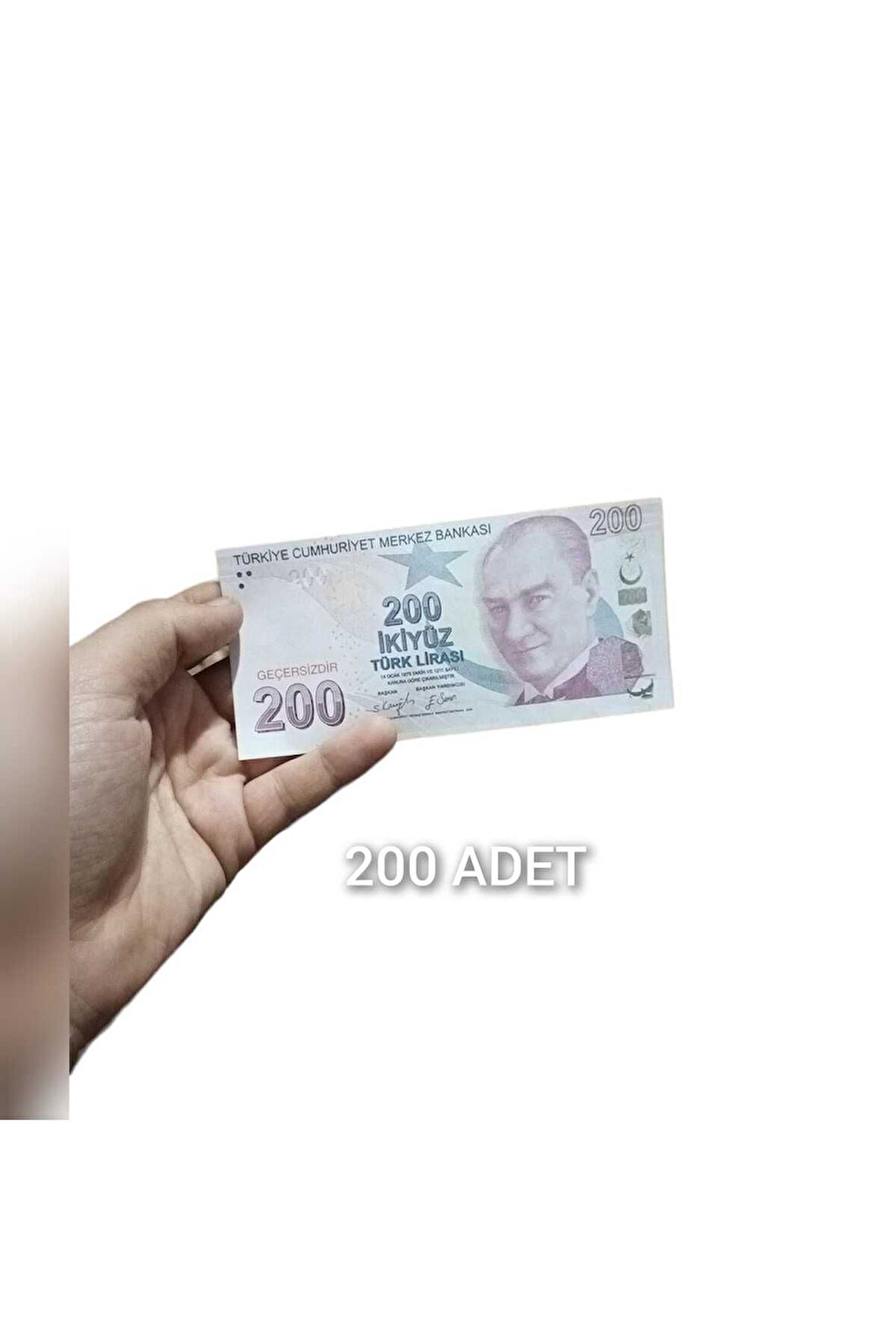 Geçersiz Sahte Düğün Film Dizi Paraları 200 TL (200 ADET)