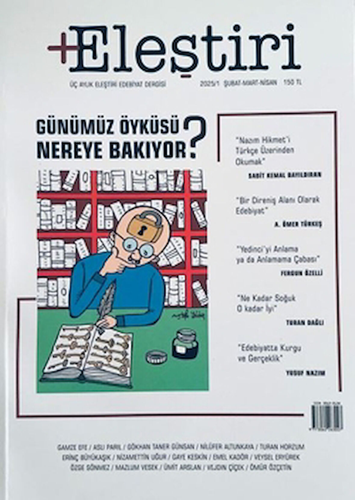 +Eleştiri Dergisi 1. Sayı Şubat-Mart-Nisan 2025