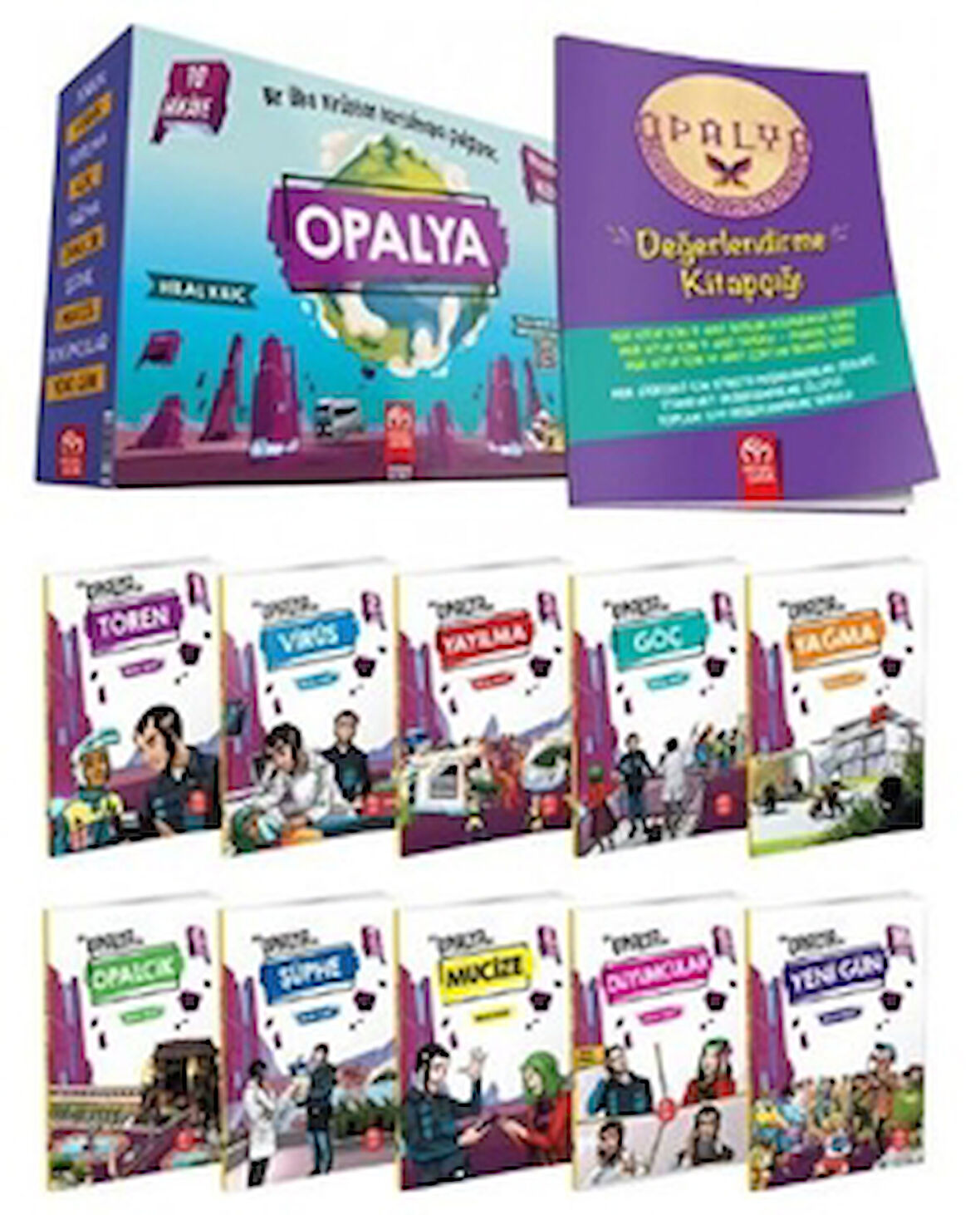 4. Sınıf Opalya Hikaye Serisi 10 Kitap