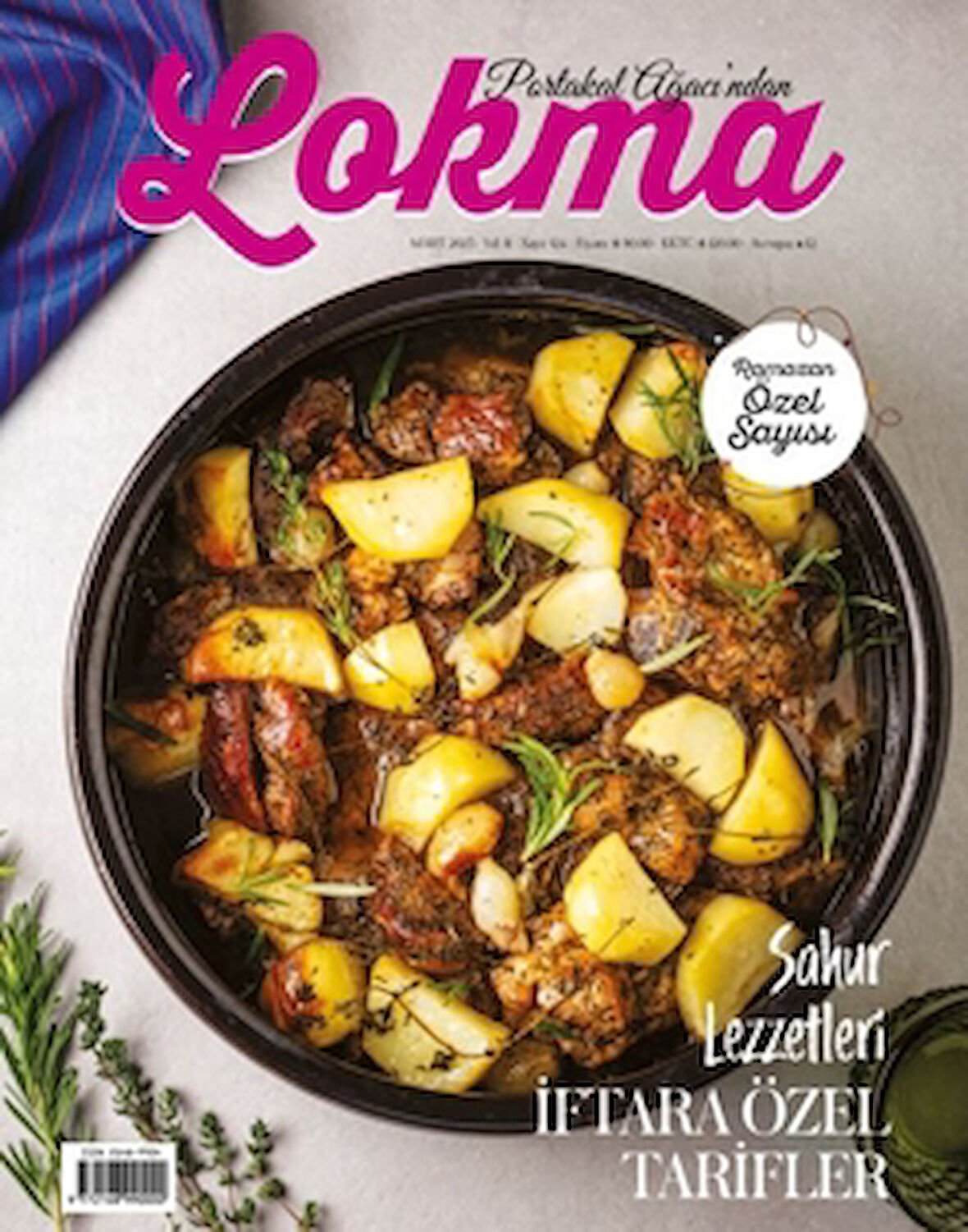 Lokma Aylık Yemek Dergisi Sayı: 124 Mart 2025