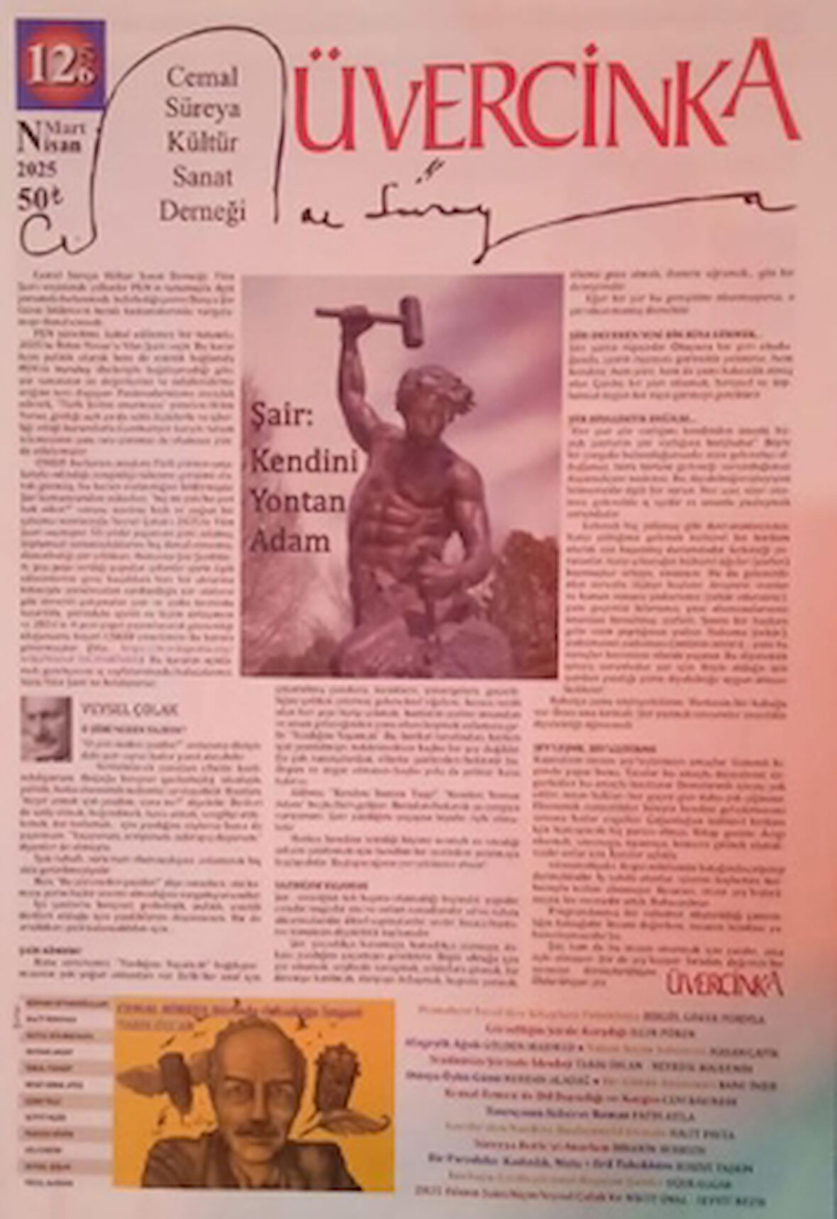 Üvercinka Dergisi Sayı: 125-126 Mart- Nisan