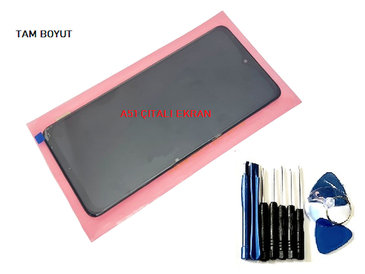 Samsung Galaxy A51 (SM-A515F) Lcd Ekran Dokunmatik Orijinal (Full ÇITALI Tamir Seti)
