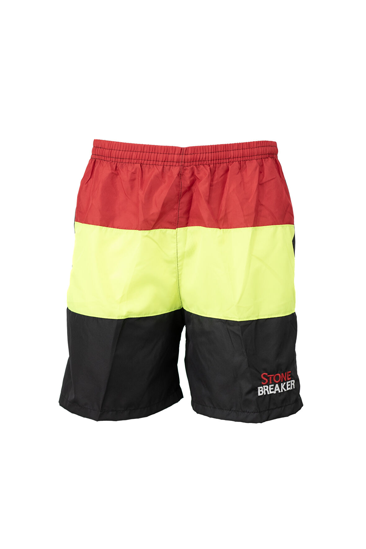 Oppland Erkek Deniz Şortu Beli Lastikli ve Bağcıklı Cepli içi File Astarlı Su Tutmayan Hafif Kumaş