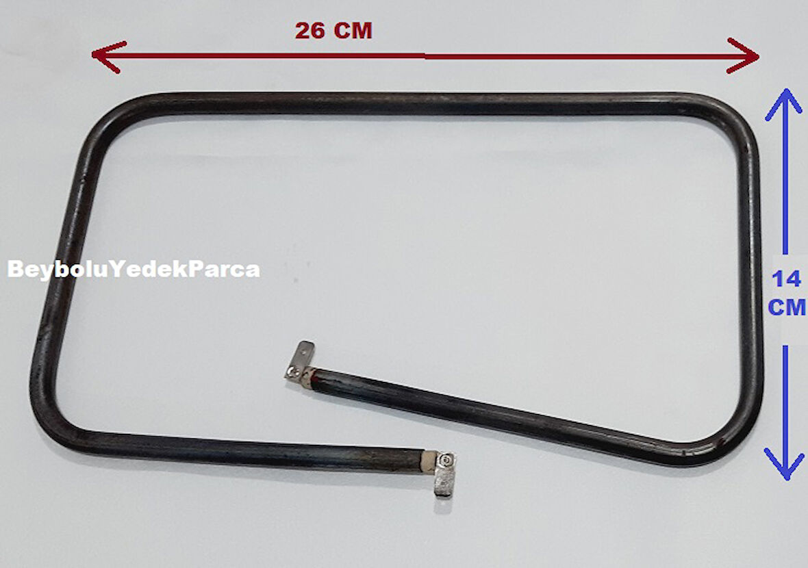 Tost Makinesi Rezistans , 1000 Watt - 110 Volt - Tost Rezistansı 26 x 14 cm