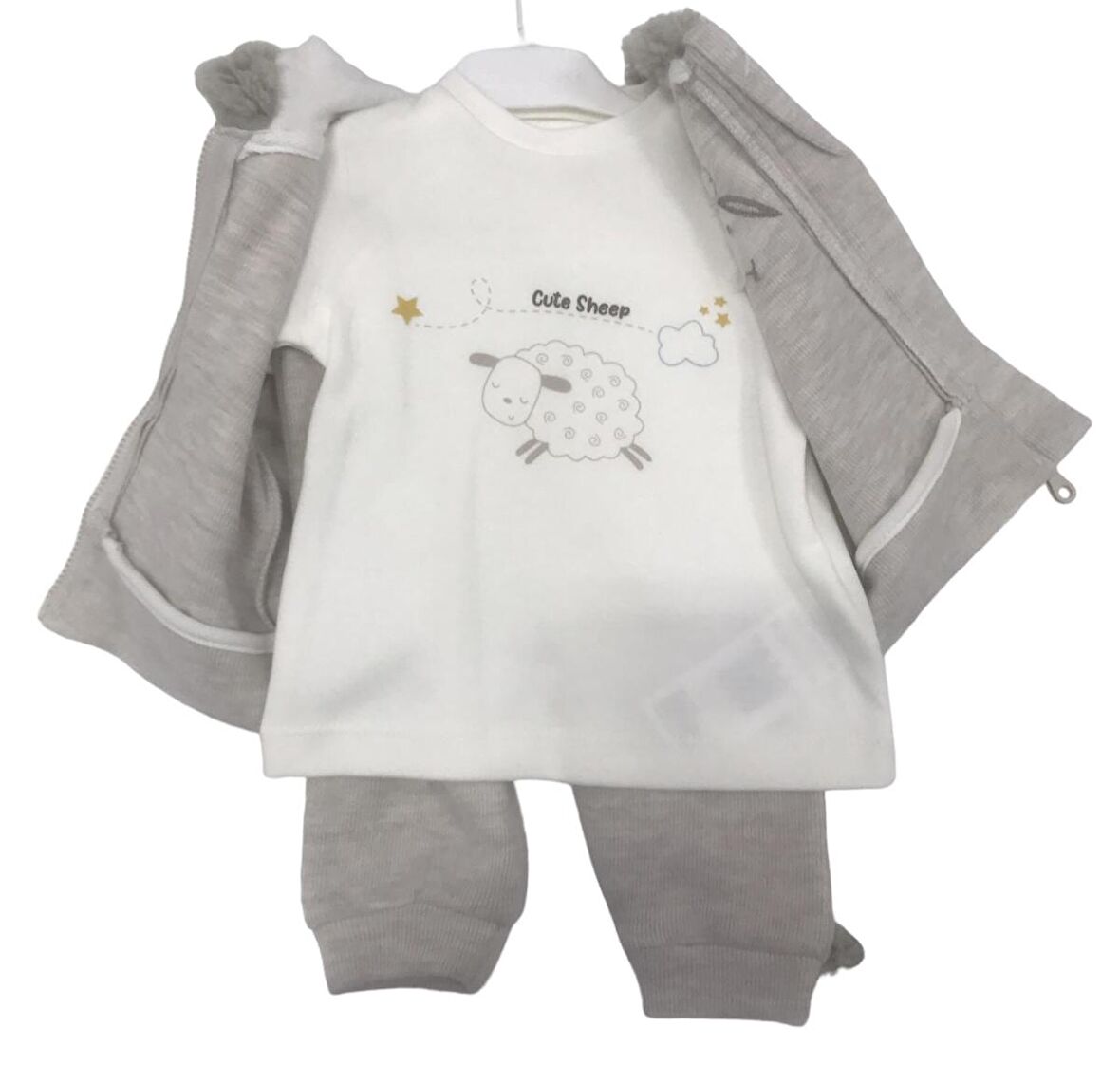 Babydoll 2li Takım Babydola Kahverengi